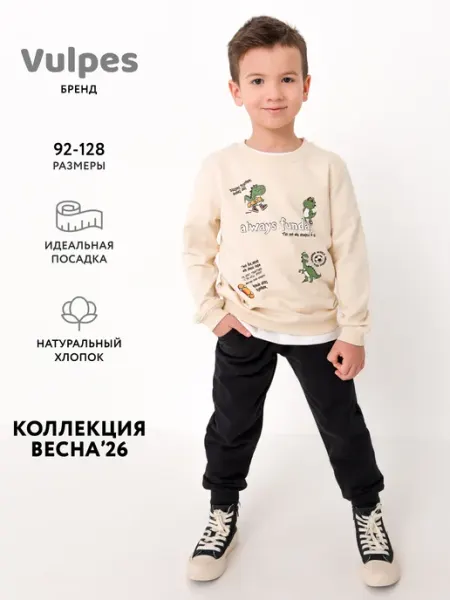 Vulpes Свитшот оверсайз