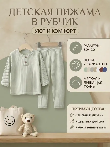 Пижама детская термобелье
