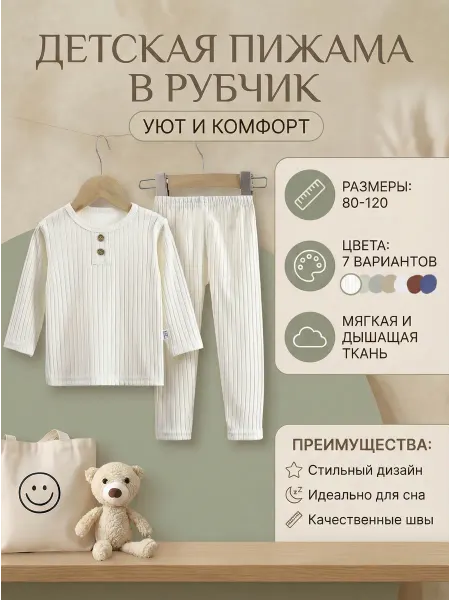 Пижама детская термобелье
