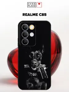 Чехол на Реалми С85 черный