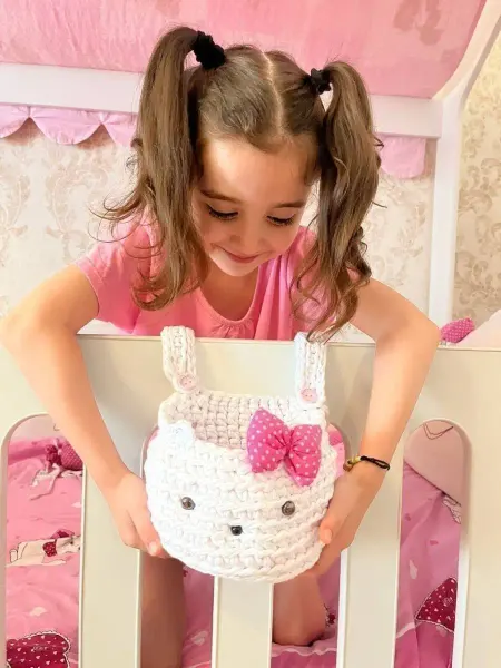 Linenandcotton! Корзинка на детскую кроватку
