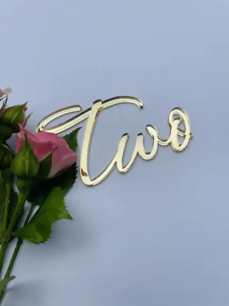 Топпер для торта Two