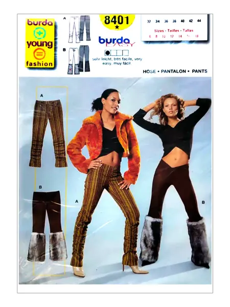 Burda Выкройка Брюки