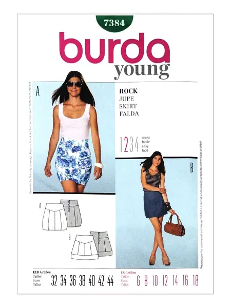 Burda Выкройка Юбка