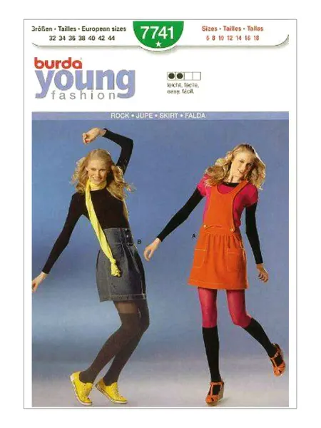 Burda Выкройка Юбка