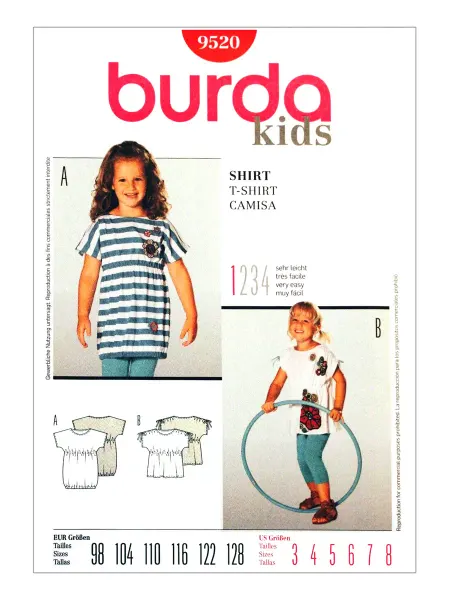 Burda Выкройка Футболка