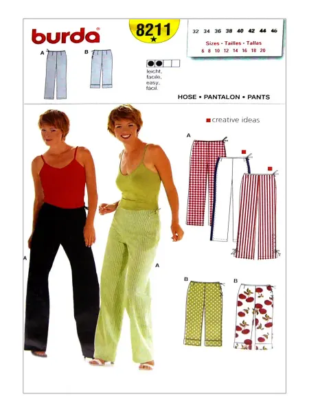 Burda Выкройка брюк