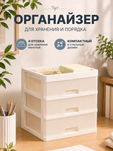 VIOLET Органайзер для мелочей секционный