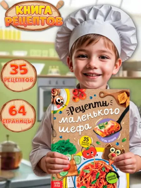 Буква-Ленд Книга рецептов для детей