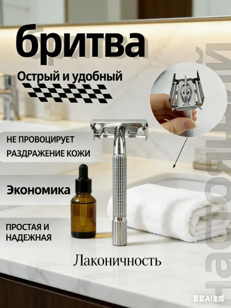 OlNest Прочная бритва
