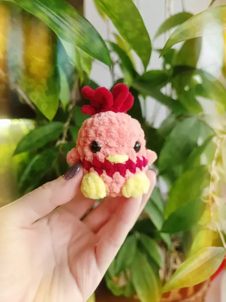 Мистер Петелька Игрушка-брелок Птичка