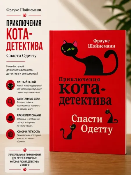 Приключения кота-детектива Спасти Одетту