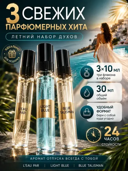 BGD-Perfume Духи женские набор пробников 30 мл
