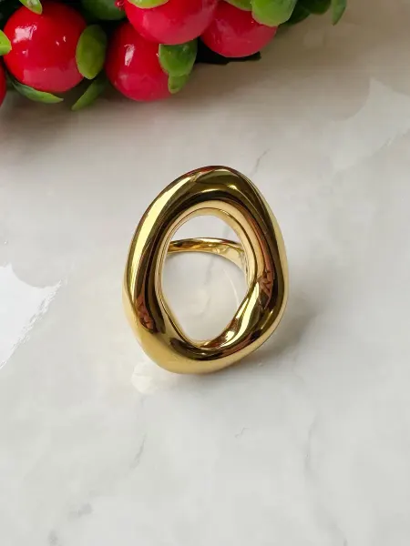 Кольцо крупное бижутерия