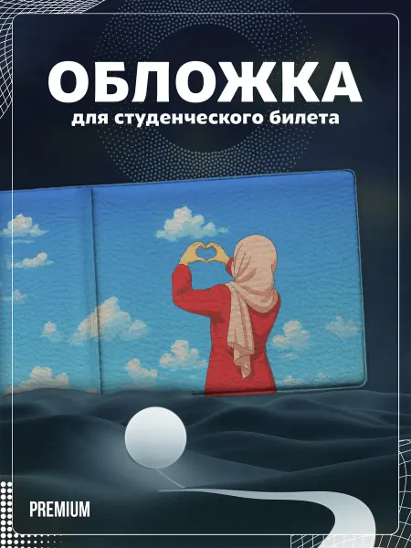 Store ST Обложка на студенческий "Мусульманка"