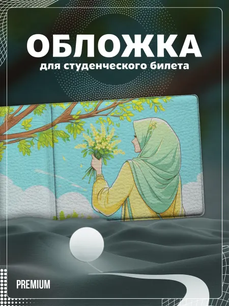 Store ST Обложка на студенческий "Мусульманка"
