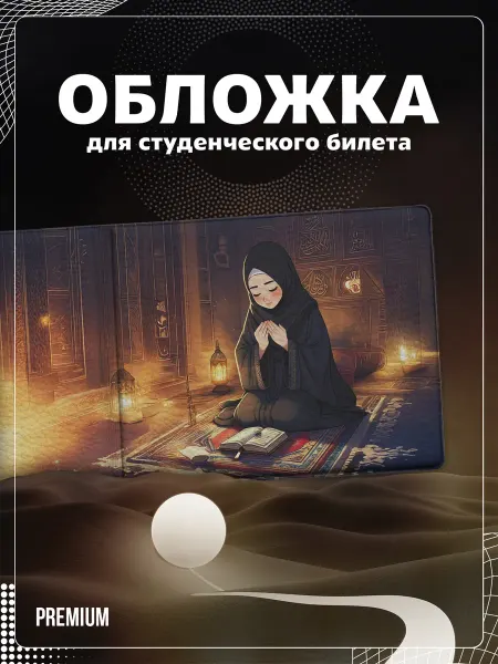 Store ST Обложка на студенческий "Мусульманка"