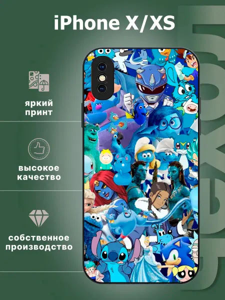 AA'case Чехол на iphone X XS детский