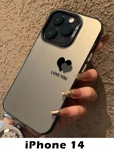Чехол на iphone 14 сердце