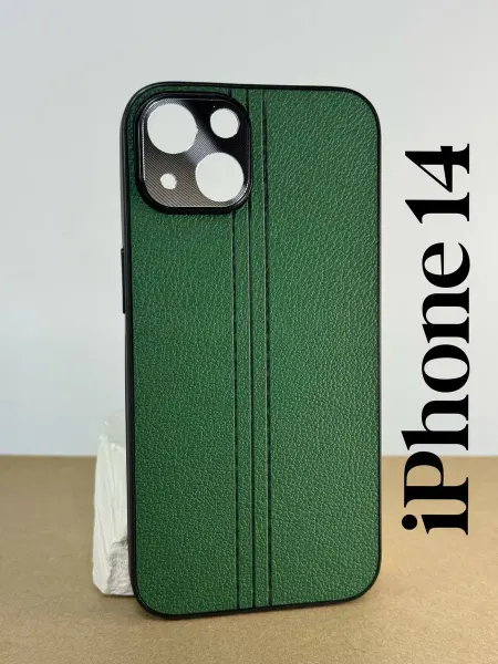 Чехол на iPhone 14, зеленый