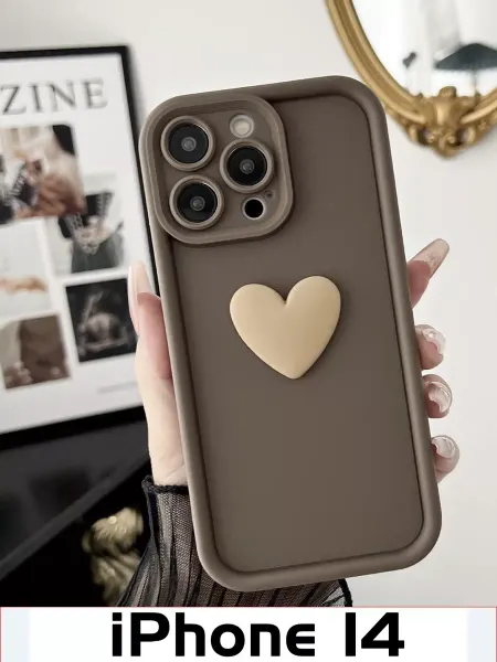 Чехол для iPhone 14 сердце
