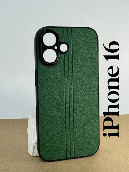 Чехол на iPhone 16, зеленый