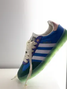 Кеды gazelle green/blue