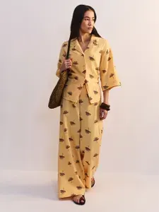 Брюки широкие Zarina