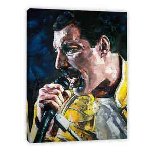 Картина на холсте с подрамником, 30х40 см, "Freddie Mercury-Фредди Меркьюри", серия "Арт-лофт", Woodartis