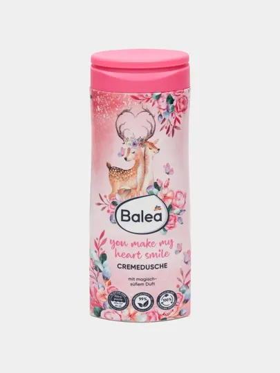 Крем -гель для душа Balea You make my heart smile, 300 мл
