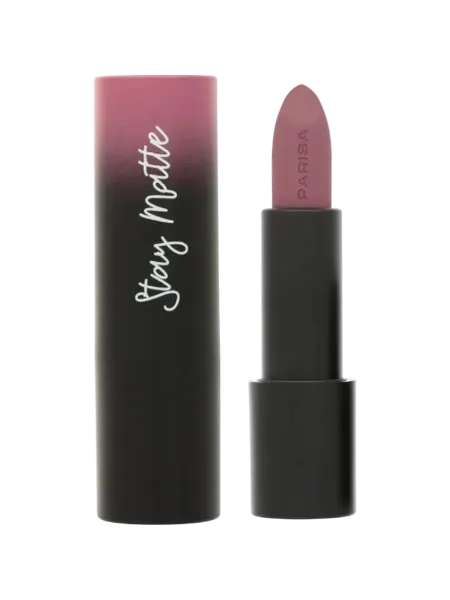 PARISA COSMETICS Помада для губ Stay Matte L-08 матовая, 4 г, 14 Rush Cherry