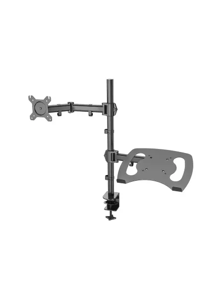 CACTUS Кронштейн для монитора ноутбука CS-VM-LH07-BK черный 13"-27"