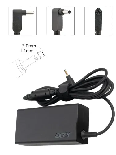 Зарядное устройство для ноутбука Acer, TravelMate TMP238-M-35ST, 19V - 2,37А, (Штекер: 3.0-1.1мм) 45 Вт Slim
