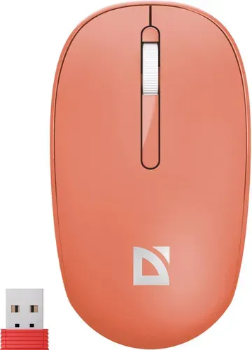 Беспроводная оптическая мышь Defender Smart MM-396 Крас,3к,2.4G+BT,500мАч,1600dpi