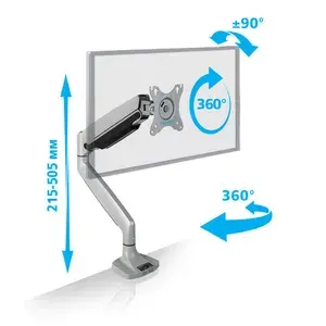 Kromax Кронштейн для монитора 17"-45" настольный OFFICE-21