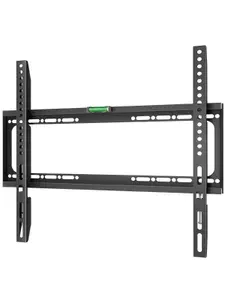 Кронштейн для телевизора 26"-55" настенный, фиксированный, чёрный FME-44B / крепление для телевизора на стену до 45 кг