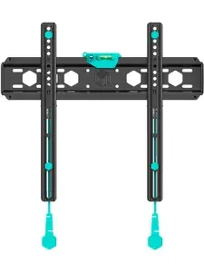ONKRON кронштейн для телевизора настенный 35"-65" фиксированный, чёрный FM5 / крепление для телевизора на стену до 68 кг