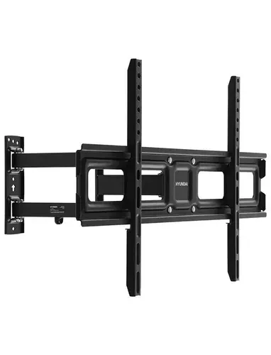 Кронштейн для телевизора Hyundai GL-N4 черный 32"-75" макс.40кг настенный поворотно-выдвижной и наклонный