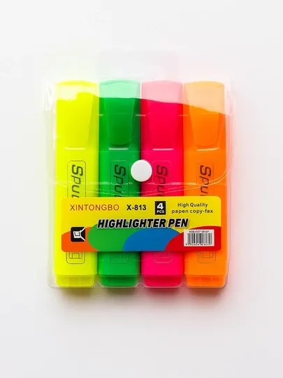 Текстовые маркеры Xintongbo X-813, 4 цвета