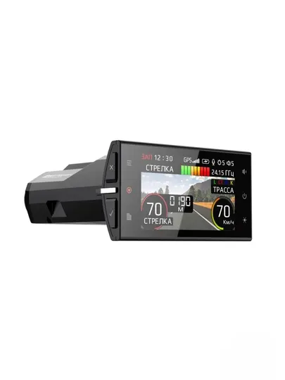 Видеорегистратор и радар-детектор SilverStone F1 HYBRID S-BOT PRO Wi-Fi GPS/ГЛОНАСС