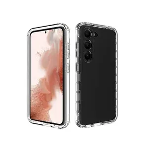 Чехол для смартфона X-Level с защитой камеры для Samsung Galaxy S23 Plus, прозрачный