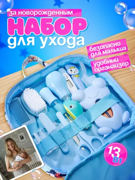 НикЛис Набор для ухода за новорожденным на выписку подарочный