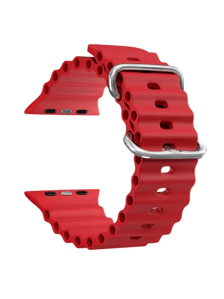 CAWEON Ремешок для Apple Watch 44 45 46 49 мм DSJ-39-42-RD