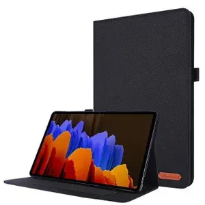 Чехол Pattern для Samsung Galaxy Tab S9 SM-X710/ Tab S9 FE SM-X510, черный