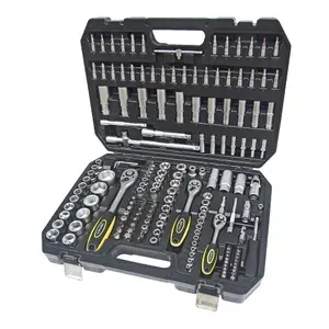 Набор инструмента ER-80172 1/4"&1/2"DR 6-гранный 172 предмета ЭВРИКА