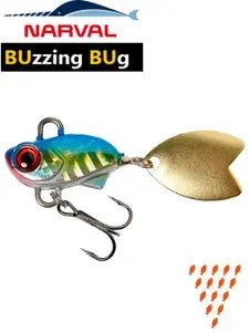 Тейл спиннер Narval Fishing Buzzing Bug, вес 7гр, цв. #012-Tuna / Блесна Нарвал Бузинг Баг на жереха, окуня, щуку