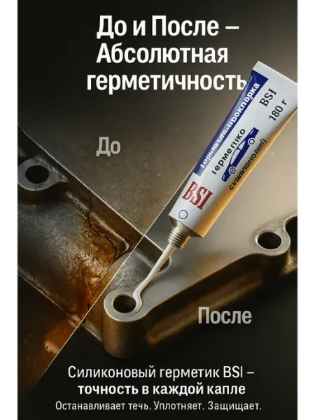 Ded Moroz 1 автомобильный герметик прокладка силиконовый –60°C до +300°C