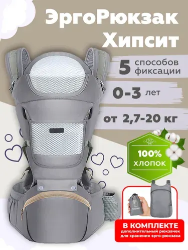 Эргорюкзак для малышей от 0. Слинг для новорожденных с 0.