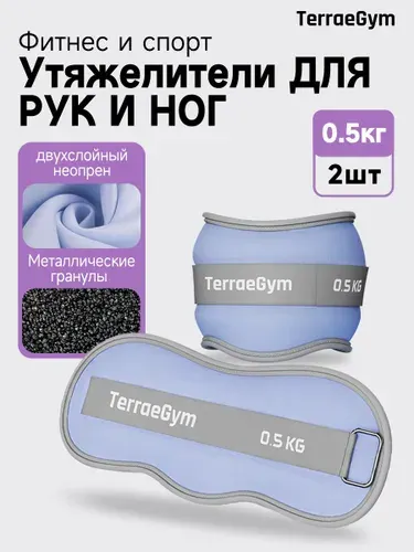 Утяжелители для рук и ног 2 шт. по 0.25 кг