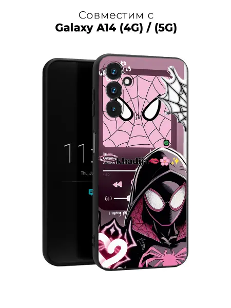 Case it Чехол на Samsung A14 4G и 5G с принтом Гвен Паук